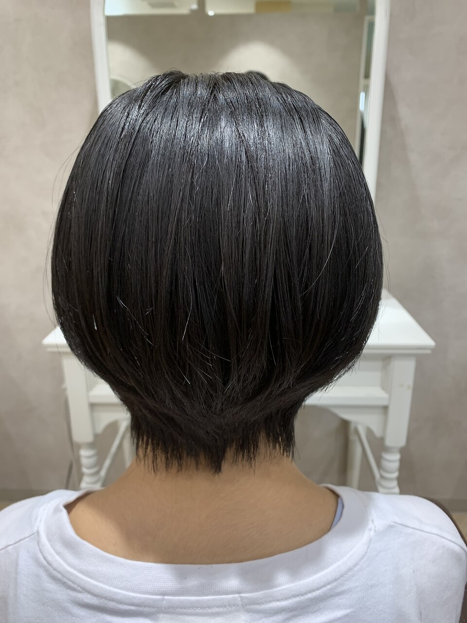 小顔ショートスタイル